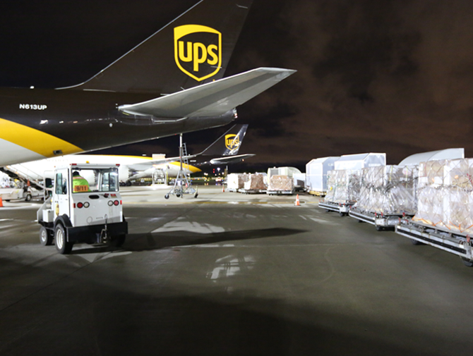 UPS Air Cargo Reserved